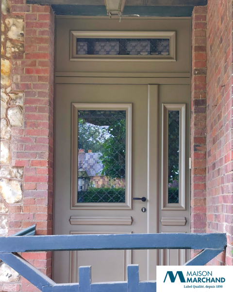 Porte d’entrée aluminium sur mesure : modernité, sécurité et style