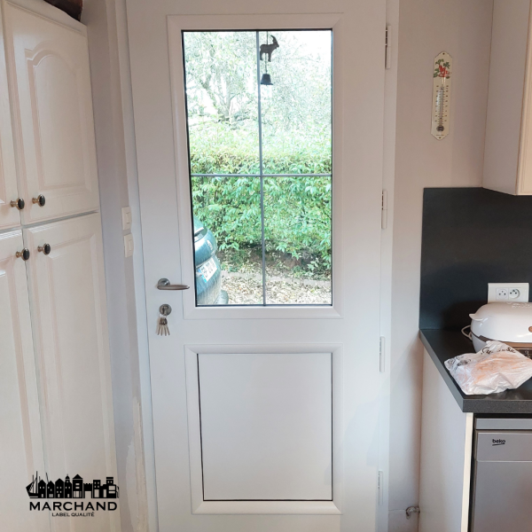 Pose de porte d'entrée sécurisé sur mesure à Dieppe