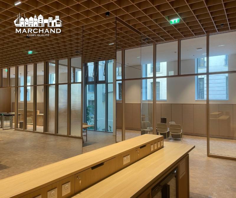 Entreprise pour travaux de menuiserie et peinture pour bureaux et locaux professionnels en Normandie et région parisienne (Dieppe, Rouen, Le Havre, Saint-Valery-en-Caux, Bois-Guillaume)