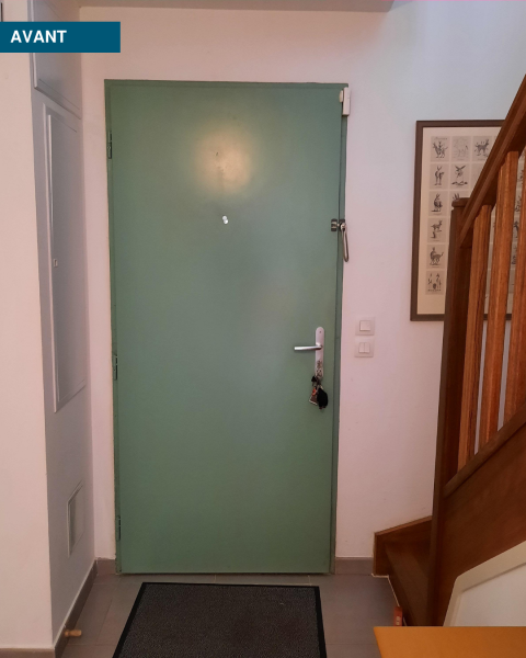 Pose d’une porte d’entrée en aluminium à Bois-Guillaume : une réalisation signée Maison Marchand