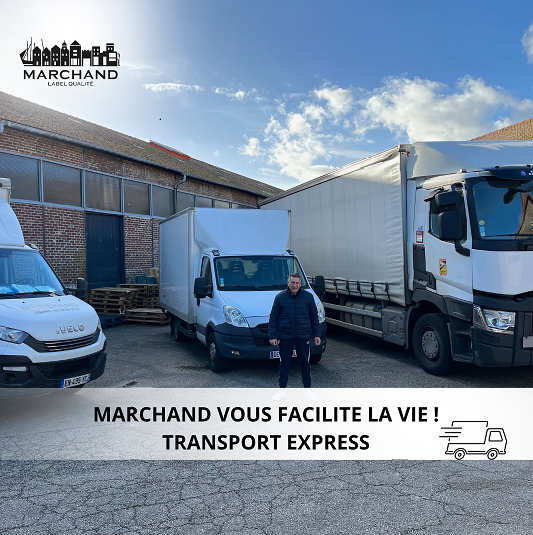 MARCHAND VOUS FACILITE LA VIE – TRANSPORT EXPRESS ⚡️